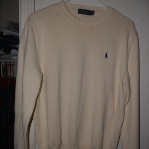 Polo by Ralph Lauren sweater color:cream